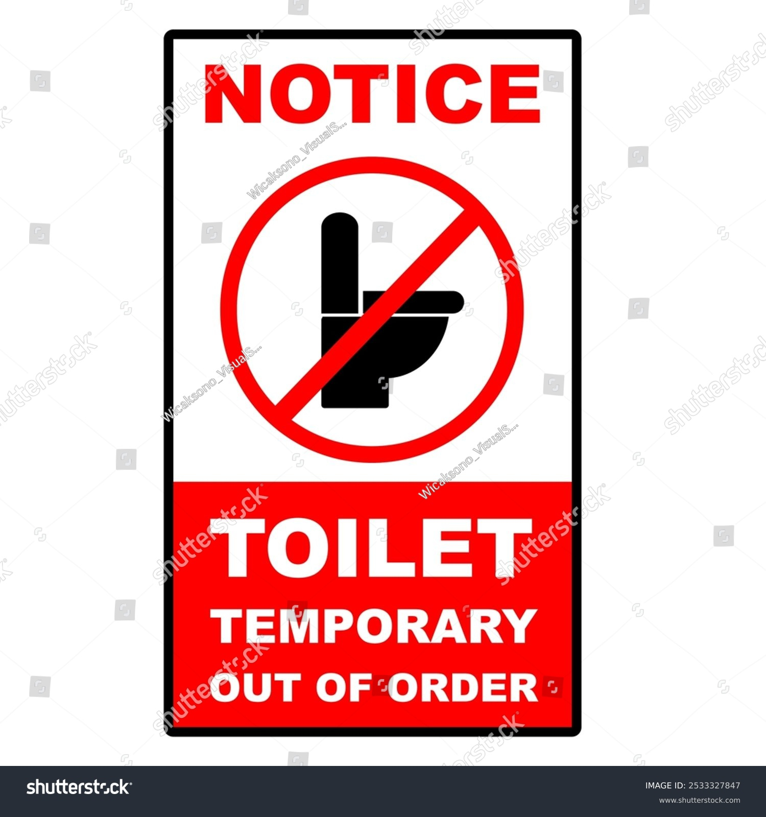 No Public Restroom Sign Printable Free
