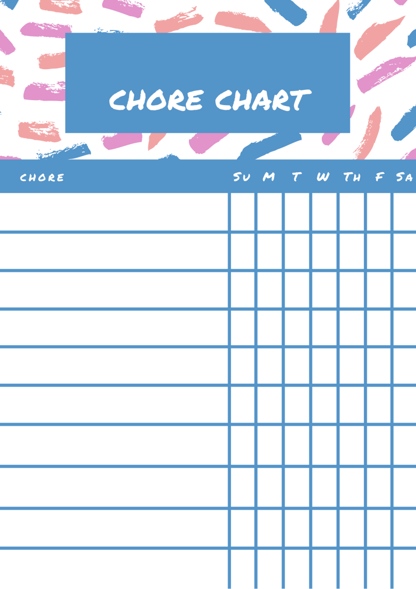 Free Printable Chore List For Adults