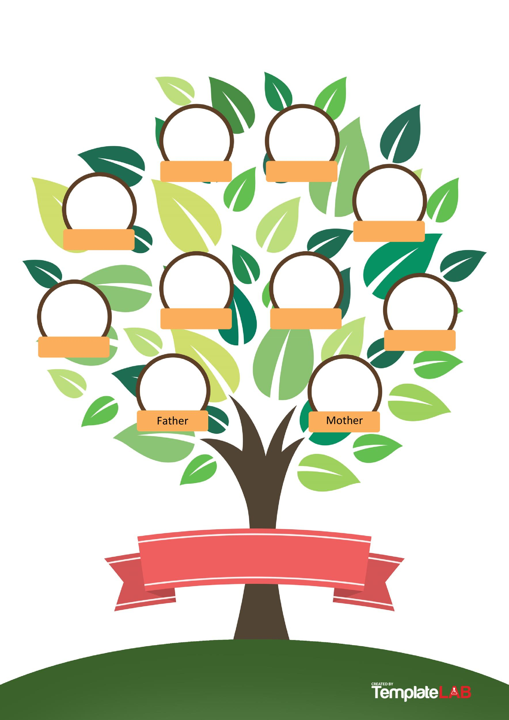 Free Printable Genealogy Tree Chart