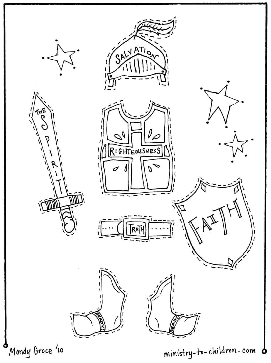 Armor of God Printables Free