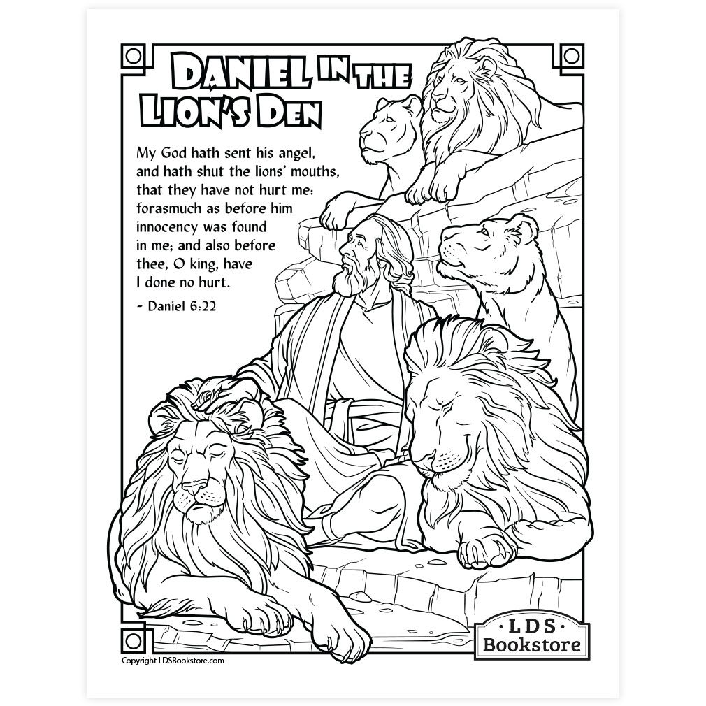 Free Printable Bible Study on The Book of Daniel