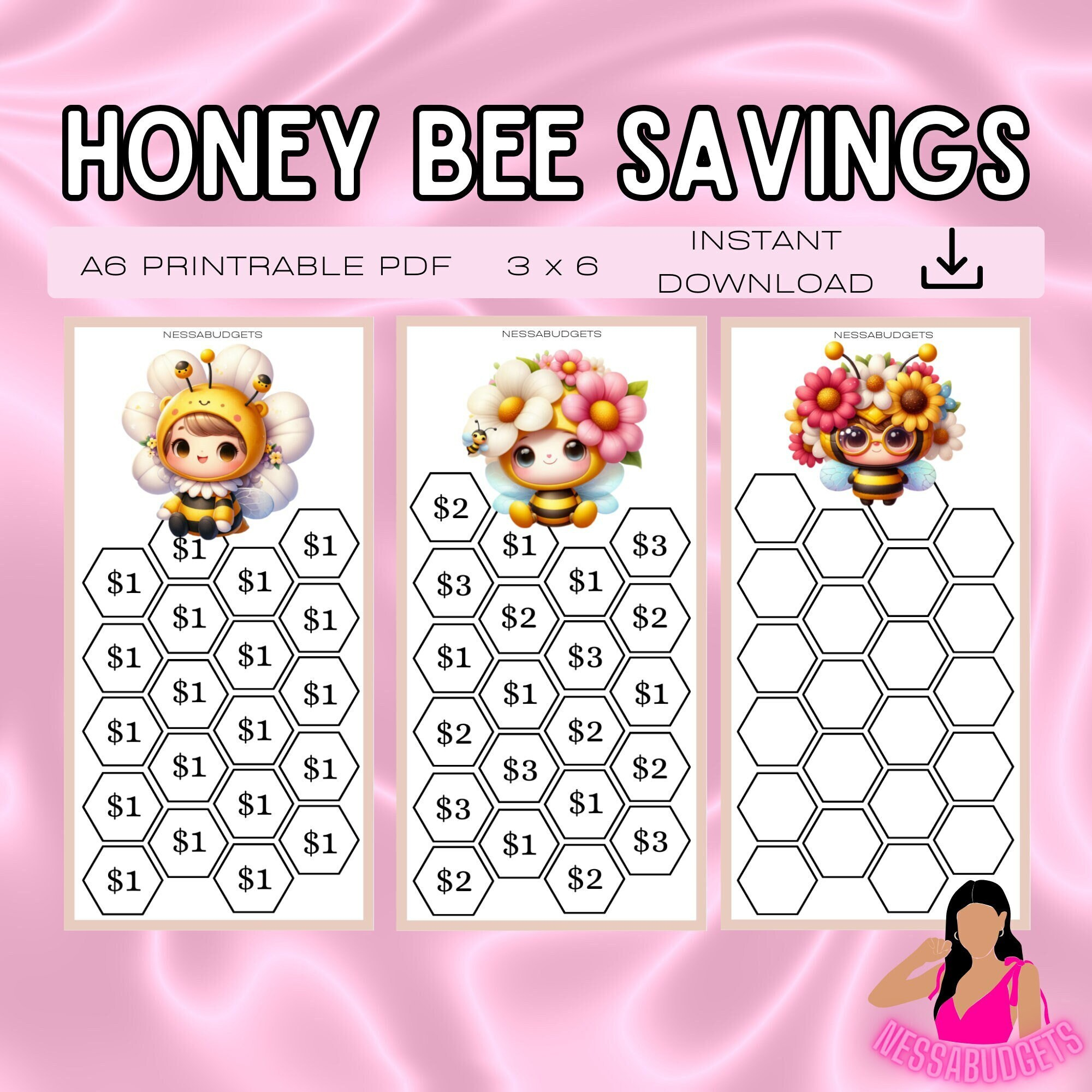 2 Sister Bees Free Printables