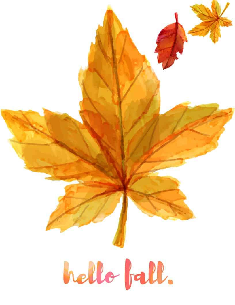 Don t Forget To Download Your Adorable Hello Fall Free Printable