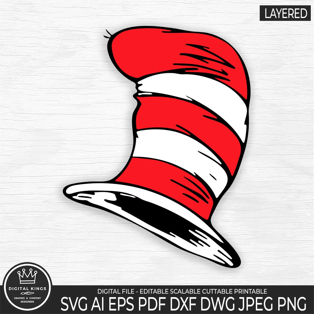Cat in The Hat Template Free Printable