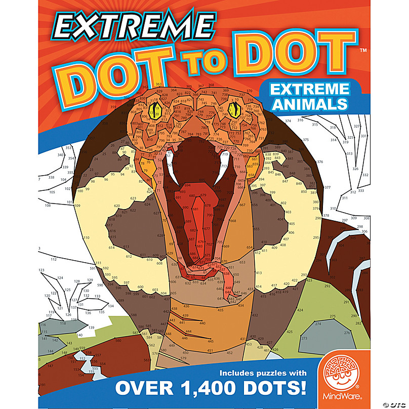 Extreme Dot To Dot Extreme Animals MindWare