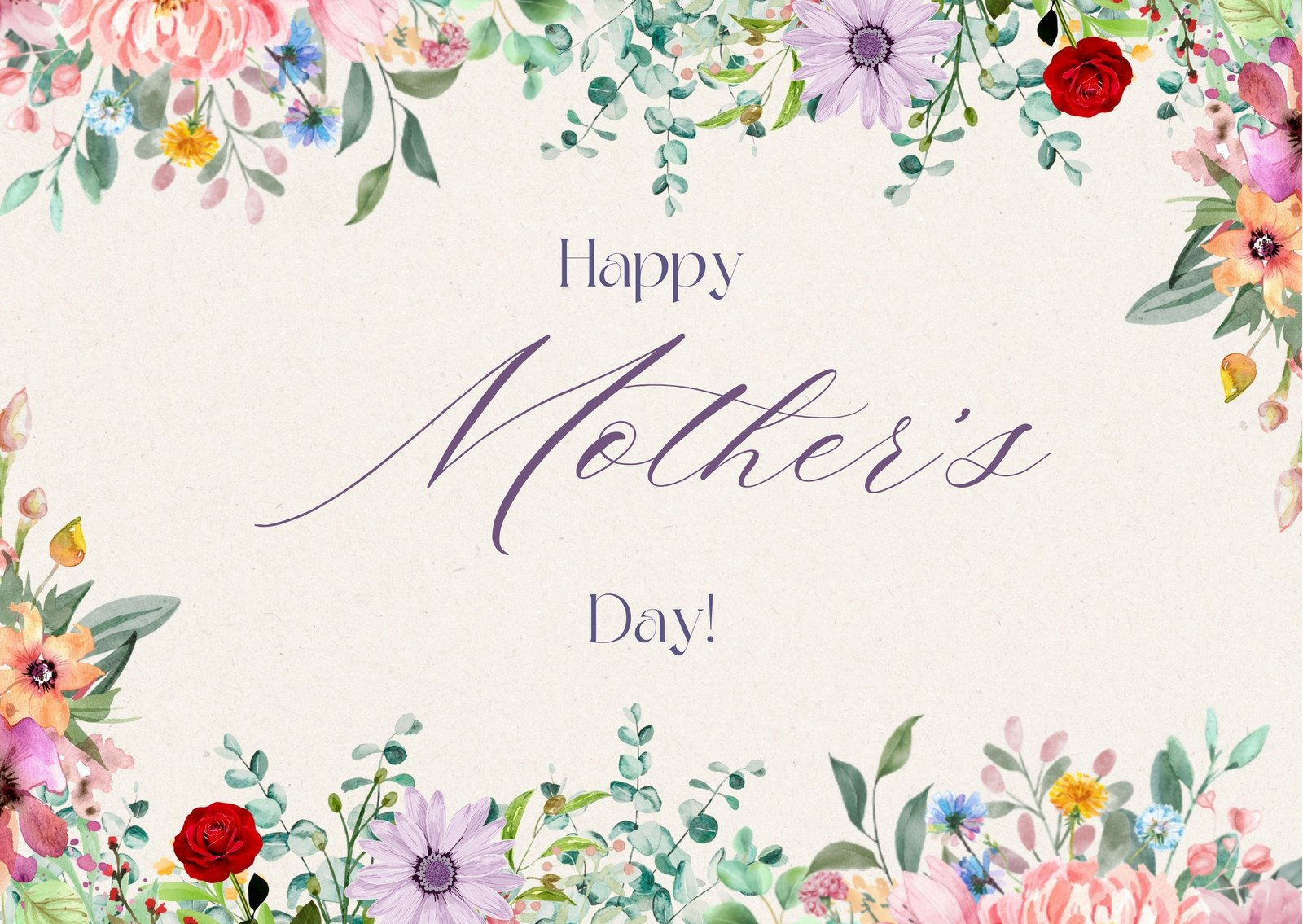 Free Printable Mother's Day Cards For Daughter