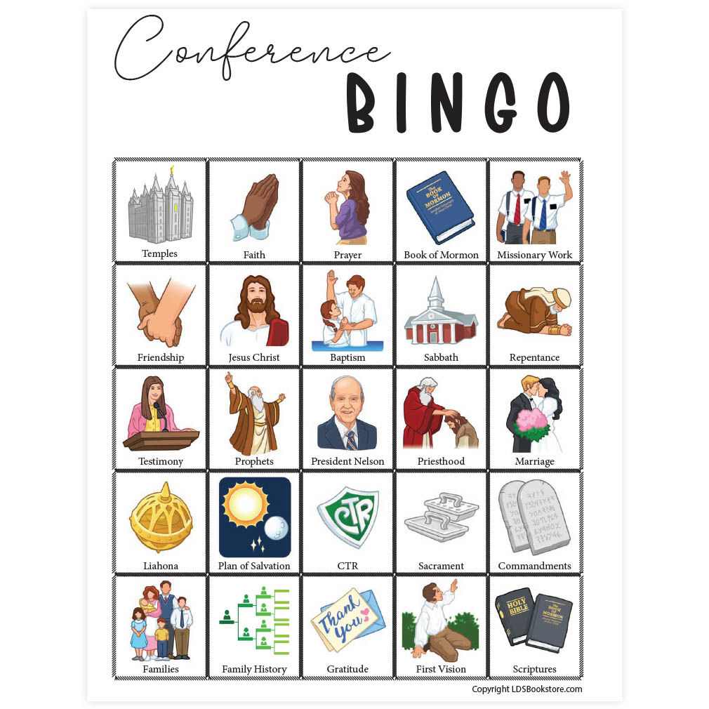 Free Printable General Conference Packets