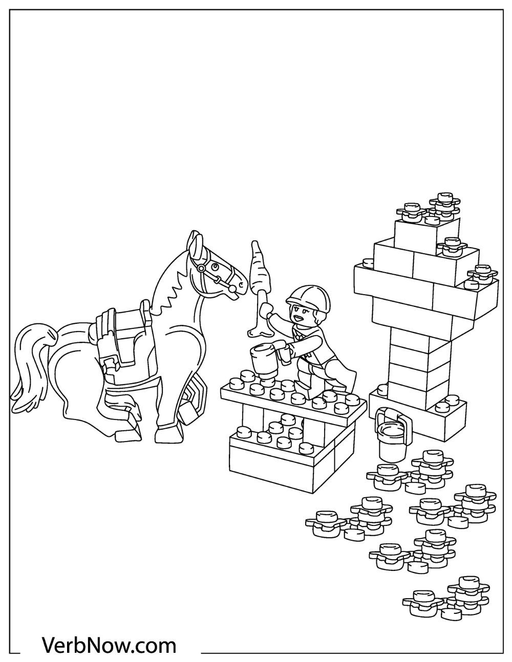 Free Printable Lego Colouring Pages