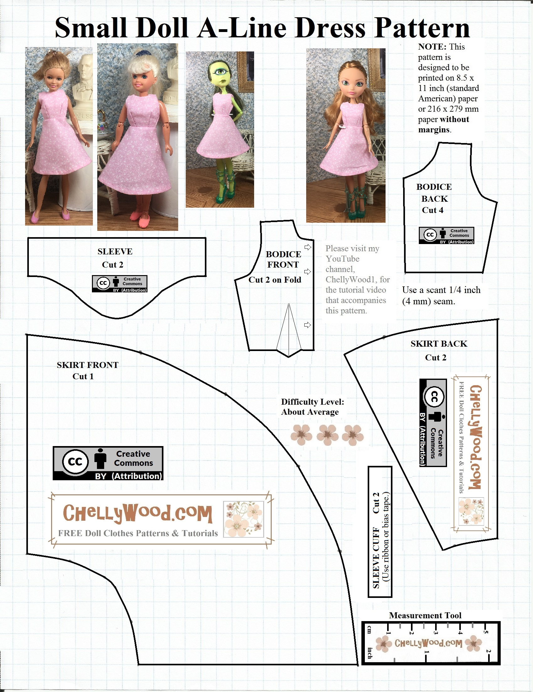 Free Printable Sewing Patterns For Beginners
