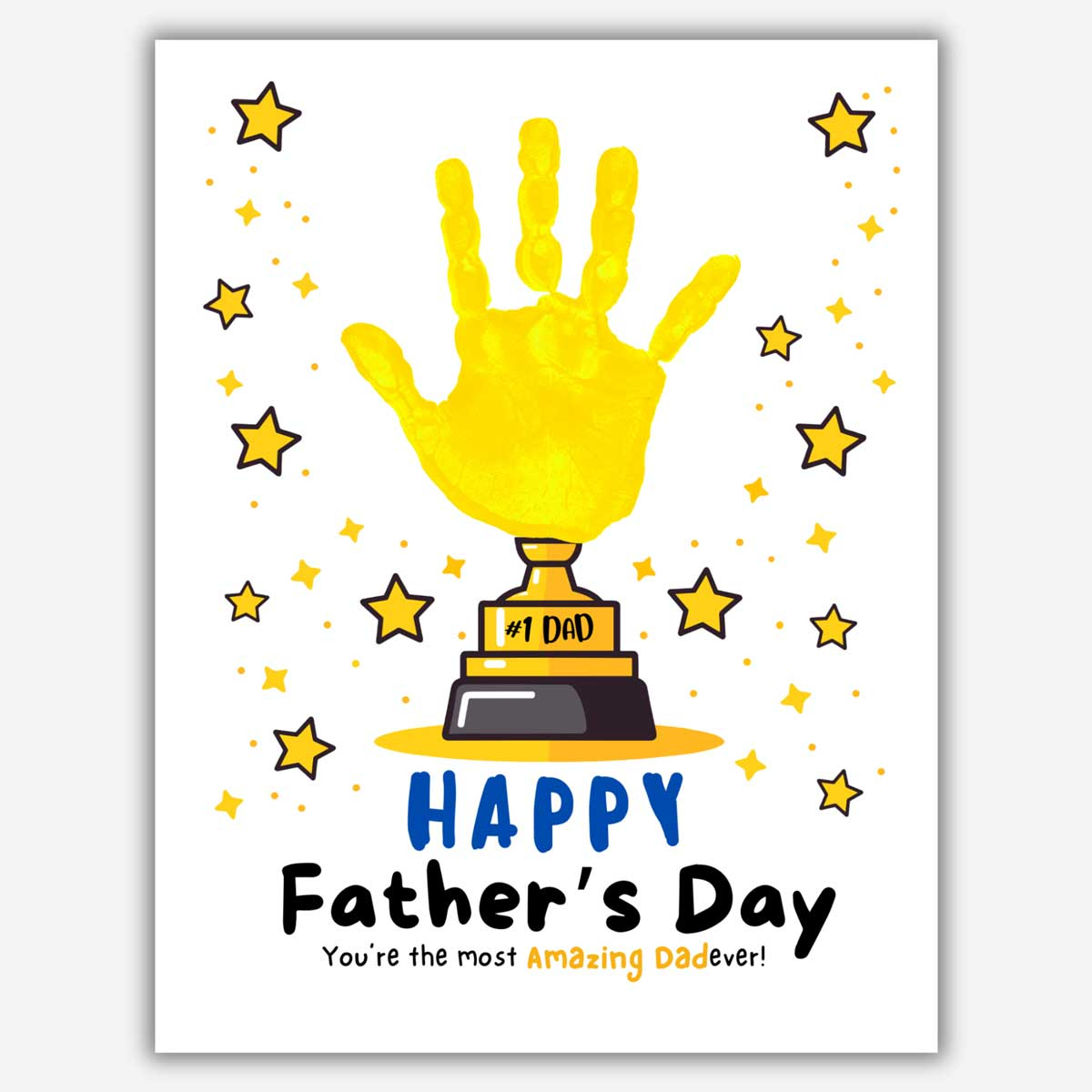 Happy Fathers Day Free Printable