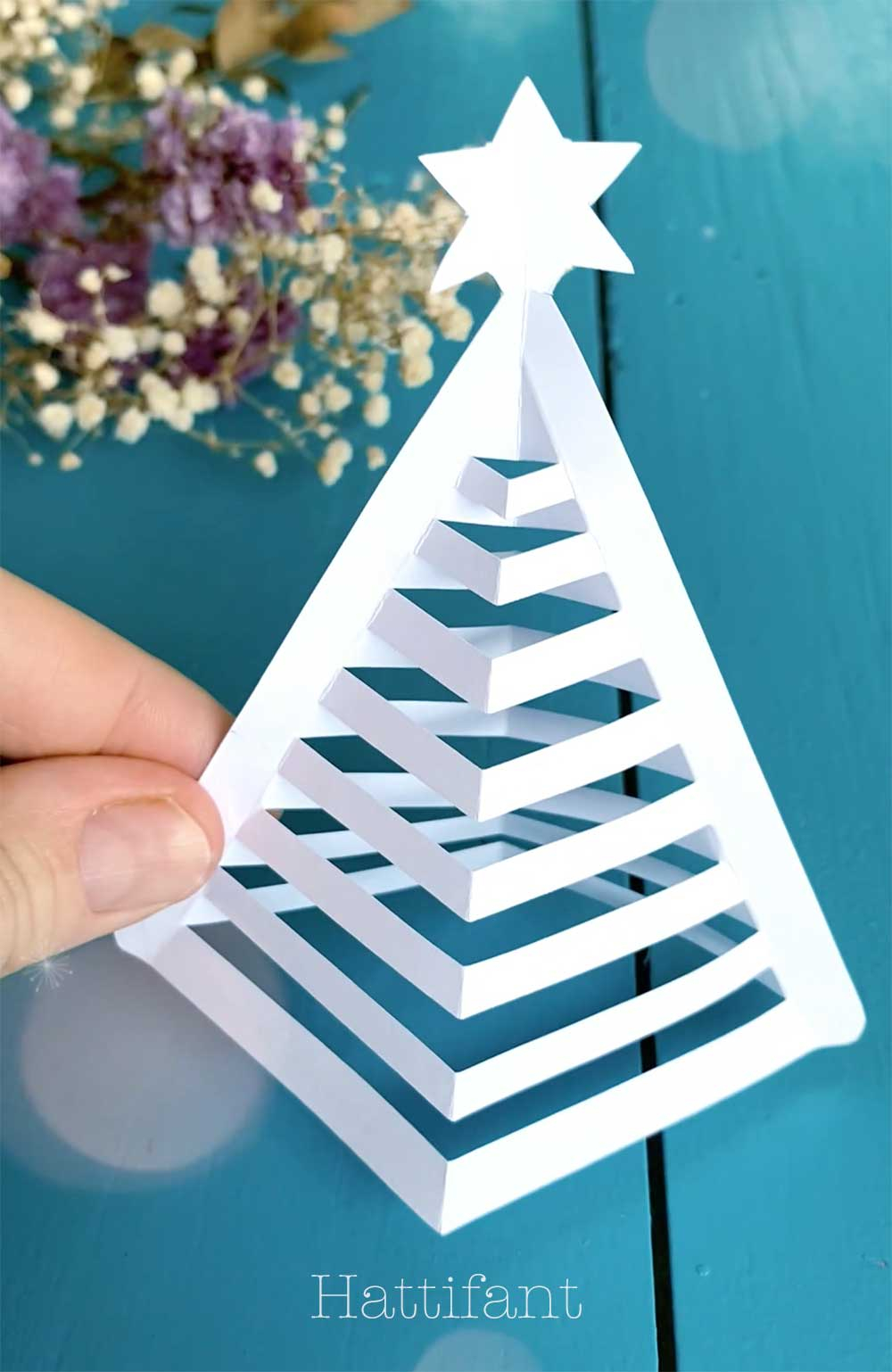 Hattifant s 3D Paper Christmas Trees Hattifant