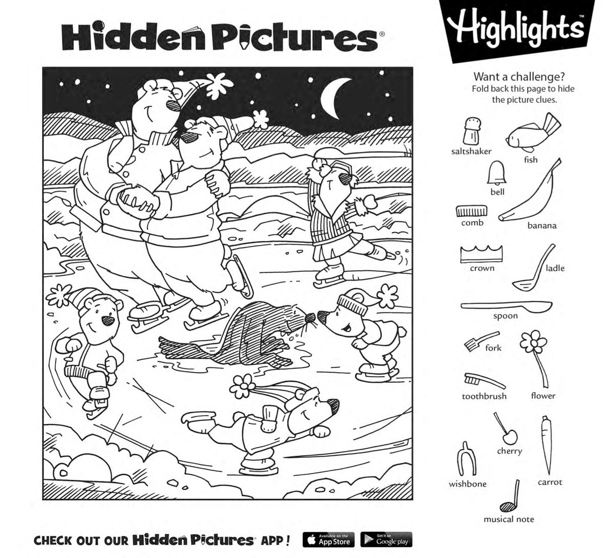 Free Highlights Hidden Pictures Printable