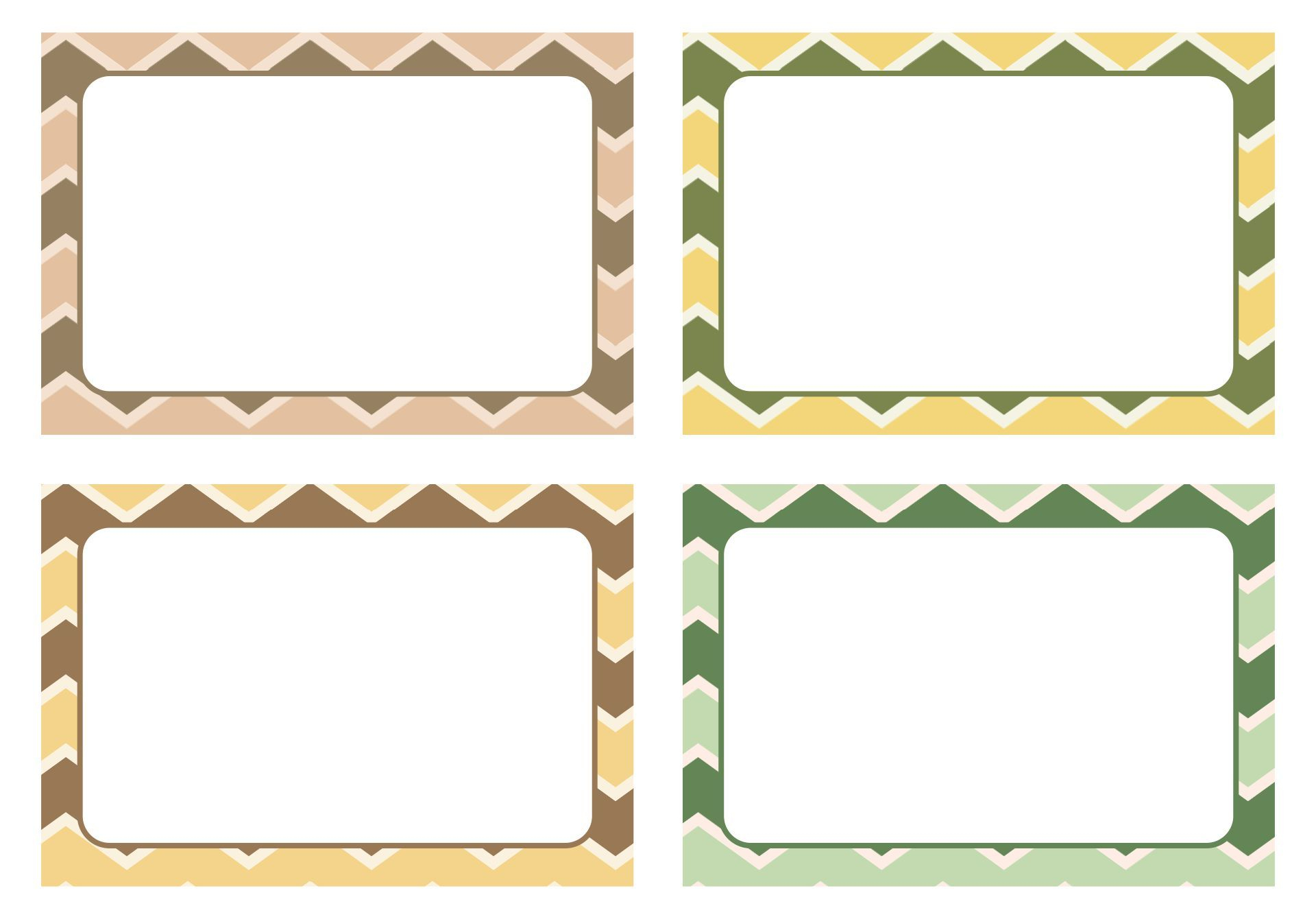 Printable Cubby Tags Printable Party Favors