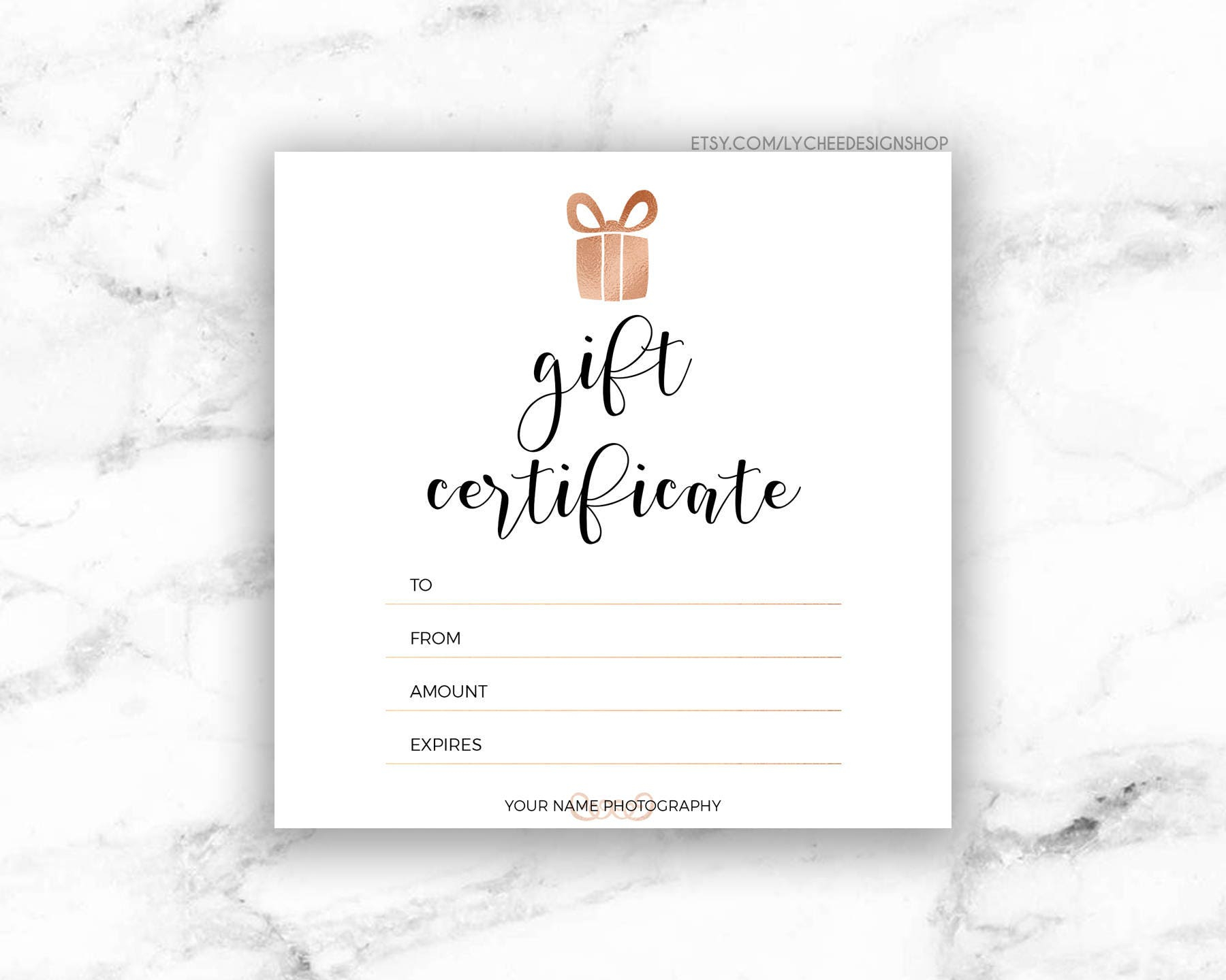 Free Gift Certificate Templates Printable