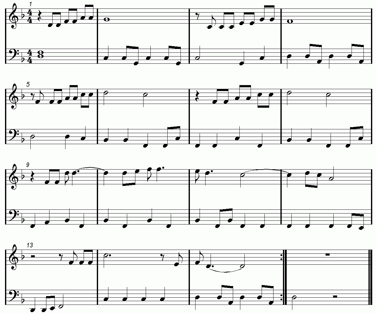 Free Printable Sheet Music Piano