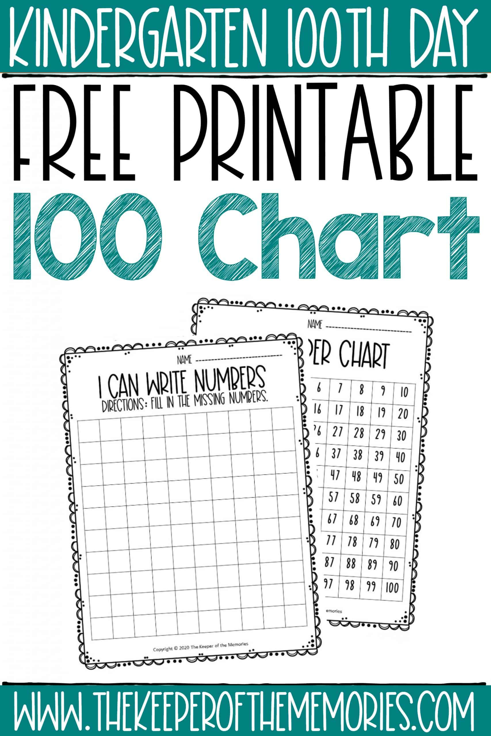 Free Printable Hundreds Chart Printable